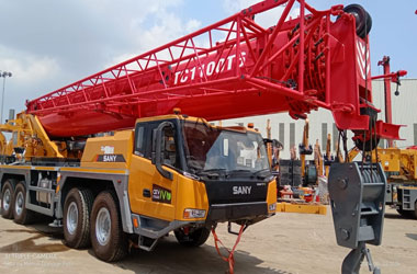 110 ton crane hire in Udaipur - Ajanta Cranes