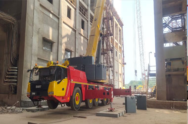 250 ton crane hire in Udaipur - Ajanta Cranes