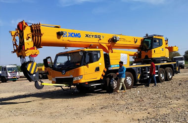 50 ton crane rental in Udaipur - Ajanta Cranes